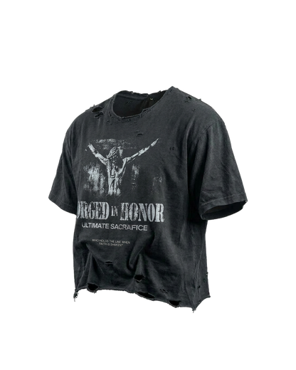 "FORGED IN WAR" VINTAGE TEE