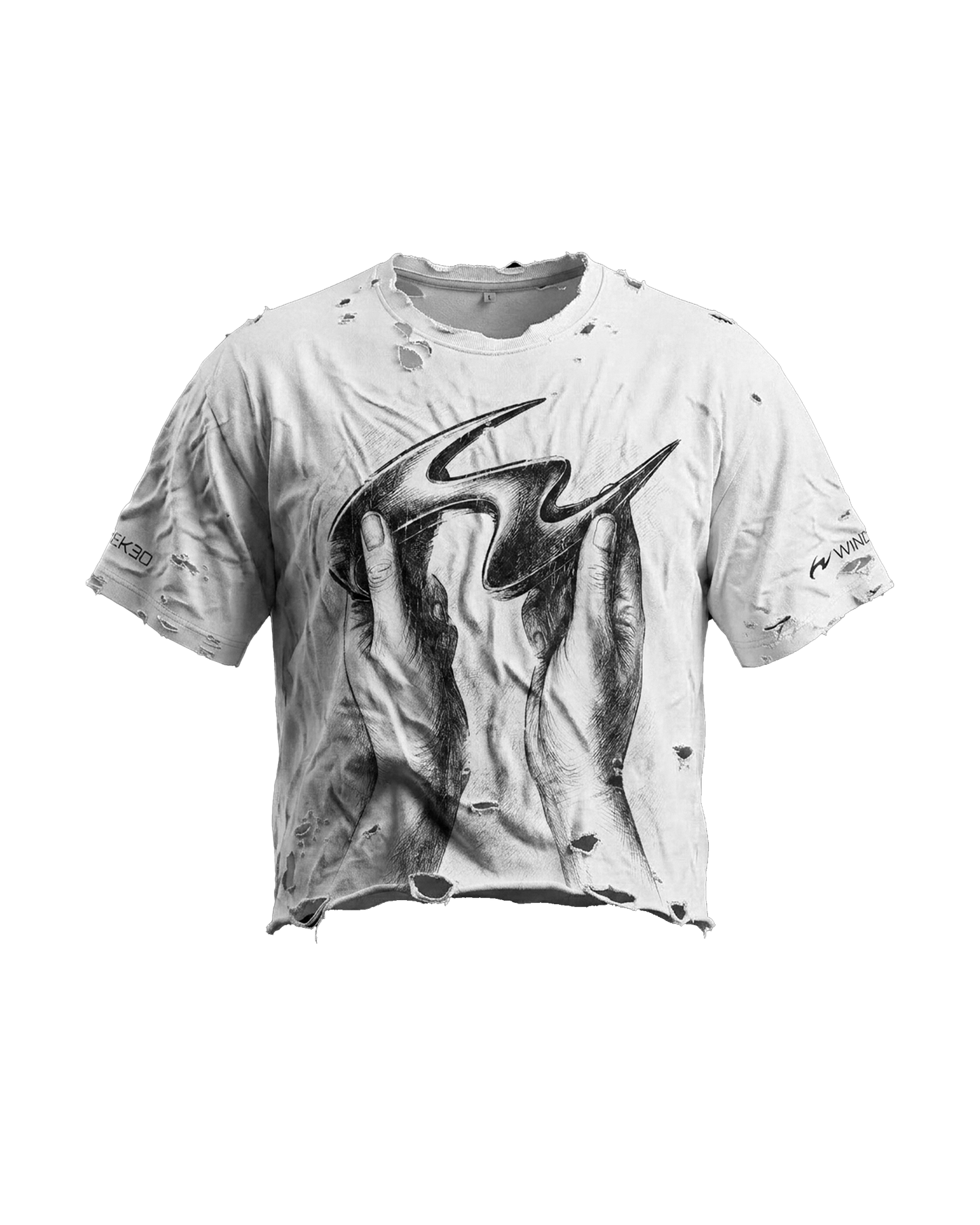 "HOLD THE WICKED" VINTAGE TEE